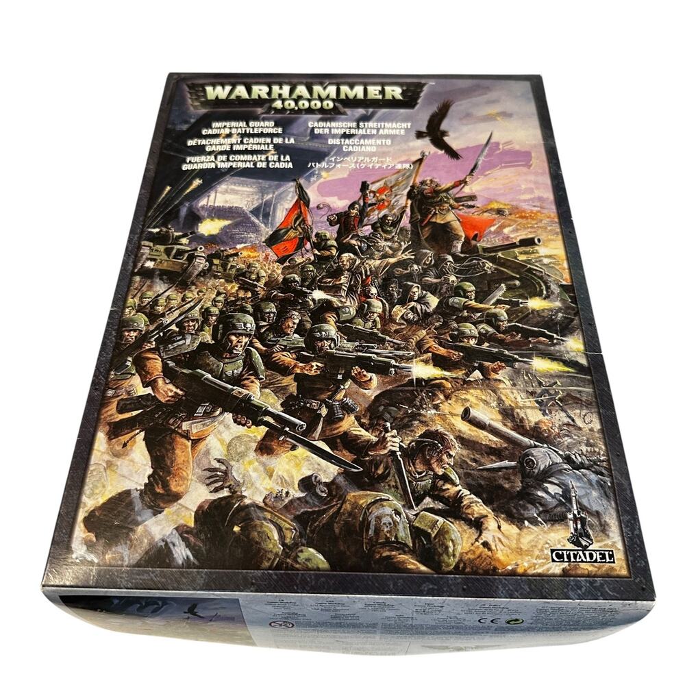 Warhammer 40,000 Imperial Guard Cadian Battleforce 40k New Open Box